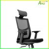 PU Leather Headrest Adjustable Armrest AS-C2076 Mesh Chair