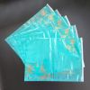 CPE zipper packing bag zip bag plastic for Garments