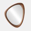 Wooden wall mirror decorative mirror