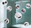 Toughened Galss for Shower Enclosure Guard Bar Glass