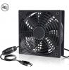 USB Fan 92mm Fan 3 Adjustable 5V Case Fan Radiator USB Fan Compatible for Playstation / Computer / PS4 / TV Box / AV Cabinet / Router USB Fan 92 x 92 x 33mm