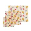 3pcs set Beeswax Reusable Food Wraps â Sustainable Natural Food Wrap for Preserving Fruit, Vegetables, Sandwiches