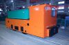 electric mining locomotive for railway using