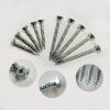 Chipboard Screw Knurling Between Thread Zinc Plated screw factory