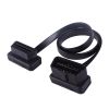 30CM As Noodle Cable OBD2 Extension Cable OBD2 16Pin Male To 16Pin Female OBD II Connector