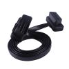 30CM As Noodle Cable OBD2 Extension Cable OBD2 16Pin Male To 16Pin Female OBD II Connector