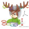 Kids funny deer design shooting game toy kids target game sensory toys target shoot game