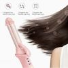 2021 Fashion design wireless hair straigntener hair curler iron 2 in 1 for hair styling