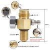 Paintball 5/8-18UNF Thread Replacement Valve CO2 Tank Brass Pin Valve