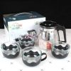 Wholesale 900ml PiaoYiBei Turkey Teapot with Filter and 4 Tea Cups Tea Set 