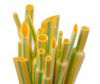 Yellow green heat shrinkable tube