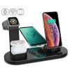 smart portable Qi phone holder watch fast wireless charging station pad dock wireless charger stand