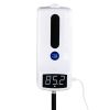 1000ml wall mounted hand sanitizer dispenser thermal temp measuring scanner automatic room wall thermometer k9