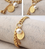 Customized New Designs Stainless Steel Virgin Mary  Bracelet With Pearl For Ladies