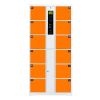 Outdoor parcel delivery locker intelligent controller smart locker for courier and receiver