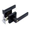 Bedroom Bathroom Door Niversal Wooden Door Handle Modern Simple Door Lock