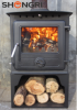 Cast Iron Wood Stove Modern Fireplace