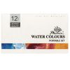 Phoenix watercolor 12 half pans Artist series with CE certification