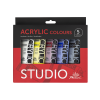 Acrylic Paints 10 x 22ml sets Studio Series For Canvas in 61 colors with CE certification