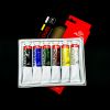 high quality acrylic color Professional 22ml 6 colors acrylic color paint set