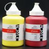 for Painting Canvas Fabric Art Supplies Craft Artist Quality Acrylic Paint 60 Colors Rich Pigment 500ml acrylic paint