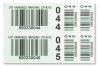 Variable date scratch film QR code sticker bar code Anti-counterfeit labels