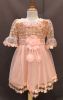 Embrodiery Lace Equin Tops Tulle Flower Girls Dress for Girls