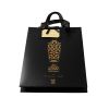 Top quality luxury perfume paper bags with your own logo with ribbon handles