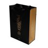 Top quality luxury perfume paper bags with your own logo with ribbon handles