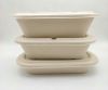 Disposable Sugarcane Bagasse Food Container With Lids