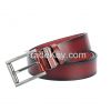 Factory OEM Wholesale Fashion Casual Women Round Buckle Leather Belt