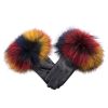 Double Face Leather Gloves/ Shearling Leather Gloves