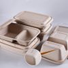 compostable plate , tray , bowl , cup 