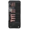 New Arrivals nylon oval makeup brush set 12 pcs private abel small grape makeup brushes set with case