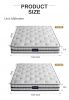 Quanu 105199 Anti-mite latex high quality mattresses zone pocket spring bed mattress