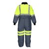 Customized men ultima coverall workwear 100% polyester industrial reflective coverall