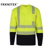 Costom high visibility button shirts flame retardant fr welding fire resistant fire resistant clothing