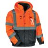 Wholesale welder working wear safety welding Windproof and water-resistant jacket with reflective for construction