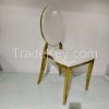 stainless steel wedding chair