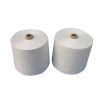 high strength bleach white 100% spun polyester yarn on plastic cone