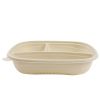 eco friendly  Lunch Boxes  Disposable biodegradable food packing corn strach biodegradable food container