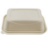 Disposable Food Containers Fast Meal Tray Biodegradable Lunch Box For Take away Corn Starch Container