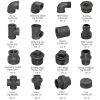 malleable iron pipe fittings