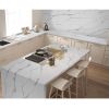 Modern Artificial Stone Pure White Quartz Stone Big Slabs for Counter Top NT409