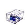 Clear Magnetic Drop Front Shoe Box Foldable Stackable Shoe Storage Customized logo Sneaker Storage Shoe Organizer For Men Women