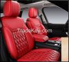 Universal Mesh fabric PVC PU pure half leather car seat cover