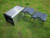  All aluminum Alloy BBQ camping table