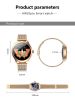 Stainless Steel fitness smart bracelet Girl smart watch band lady smart watch with Diamond Strap