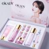 OKADY Ectoin Hyaluronic Acid Cherry Blossom Yeast Extract Moisturize Radiation Protection Repairing Skin Care Set For Women