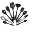 Wholesale 10 Piece Kitchenware Baking Cooking Tools Silicone Cookware Utensils Set